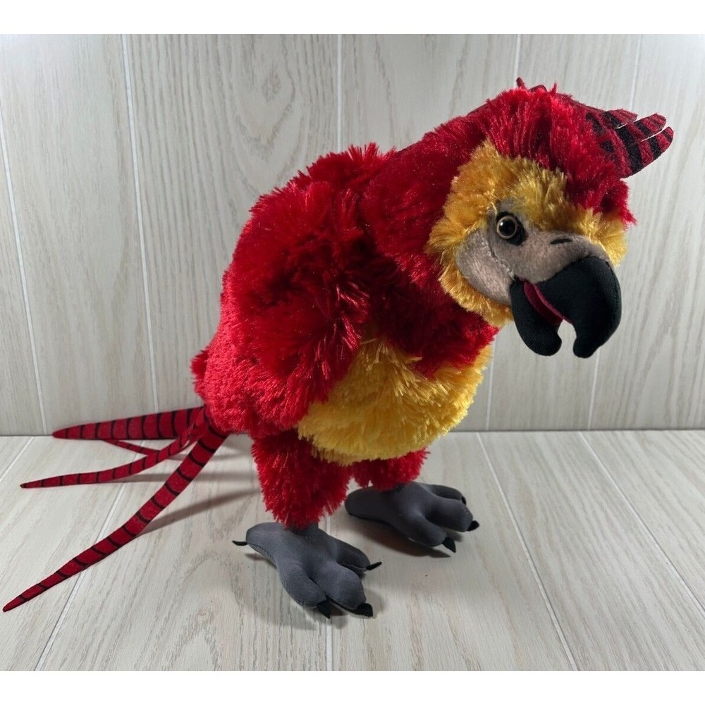 Wizarding World of Harry Potter Fawkes 13" plush phoenix standing red bird
